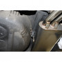 Silent stainless steel rear 2x76mm type 10 for BMW SERIE 3 320i/325i TYPE E30 (from 09/1987)
