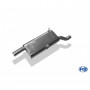 Silencieux arrière inox 1x70mm type 10 pour BMW SERIE 3 318is TYPE E30