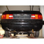 Silent stainless steel rear 1x70mm type 10 for BMW SERIE 3 318is TYPE E30