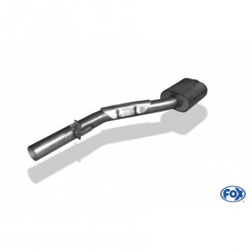 Silencieux avant inox pour BMW SERIE 3 318is TYPE E30