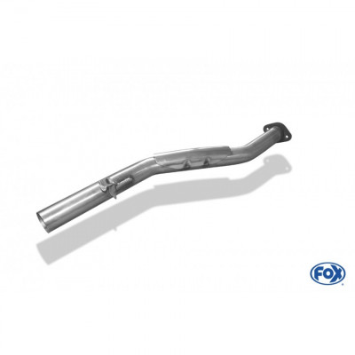 Stainless front silencer removal tube for BMW SERIE 3 318is TYPE E30