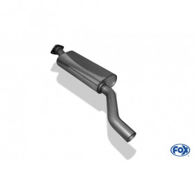 Silencieux avant inox pour BMW SERIE 3 316i/318Ti COMPACT TYPE E36