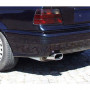 Silent stainless steel rear 1x135x80mm type 53 for BMW SERIE 3 316/318/320/323/325/328 TYPE E36