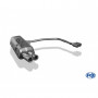 Silent rear duplex D-G stainless steel type 13 for BMW SERIE 3 316/318/320/323/325/328 TYPE E36