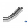 Stainless rear silencer connection tube for BMW SERIE 3 325/328 TYPE E36