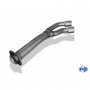 Doppelbox stainless steel tube for rear silencers for BMW SERIE 3 320/323 TYPE E36