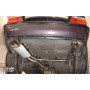 Silent rear duplex D-G stainless steel 2x76mm type 10 for BMW M3 TYPE E36