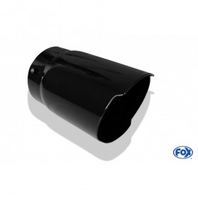 Black ceramic treatment option for exhaust tips