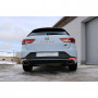 Silent rear duplex D-G stainless steel 1x160x90mm type 38 for SEAT LEON 5F ST CUPRA 265/280/290