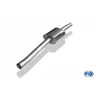 Silencieux avant inox pour BMW 316Ti/318Ti COMPACT TYPE E46