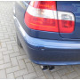 Silent stainless steel rear 2x76mm type 10 for BMW 320/323/325/328/330 TYPE E46