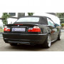 Silencieux arrière duplex D+G inox 2x76mm type 10 pour BMW 320/323/325/328/330 TYPE E46