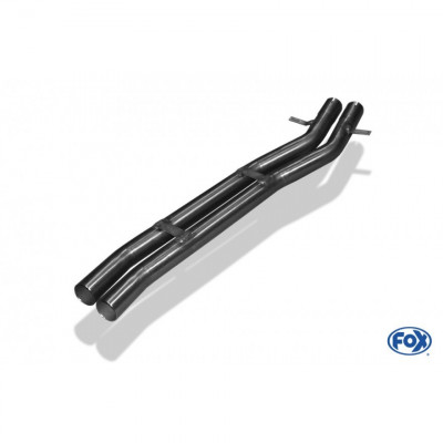 Stainless intermediate silencer removal tube for BMW 320/323/325/328/330 TYPE E46