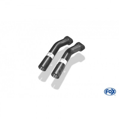Stainless catalysts output connection tube for BMW 320/323/328 TYPE E46 DE 1998 A 2000