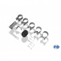 Silent rear duplex D-G stainless steel type 10 for BMW 330D/330XD TYPE E46