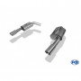 Silencieux arrière duplex inox 1x90mm type 25 pour BMW 335i/335d TYPE E90/91/92/93