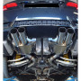 Silent rear duplex stainless steel "SUPER SOUND" 2x90mm type 10 for BMW M3 TYPE E92/93