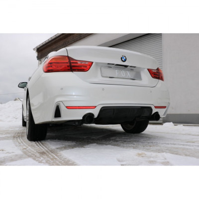 Silent rear duplex stainless steel 1x80mm type 12 for BMW 420i/428i TYPE F36