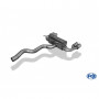 Silent rear duplex stainless steel 2x80mm type 12 for BMW 435i TYPE F32/33/36 PACK-M