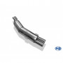 2x80mm stainless steel silent for BMW 525i/530i TYPE E34
