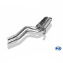 Silent stainless steel front for BMW 530i TYPE E34