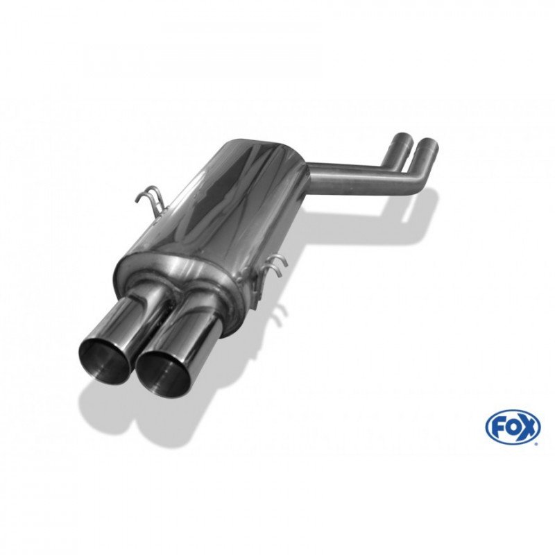 Silencieux Arrière Pour BMW Série 5 E34 520i 150CH (1990-1997) - Ligne D'Échappement Neuve - Homologué E