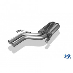 Silent stainless steel front for BMW M5 TYPE E34