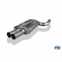 Silent stainless steel rear 2x80mm type 13 for BMW 535D TYPE E60/61