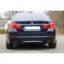 Silent rear duplex stainless steel 2x90mm type 16 for BMW 550i TYPE F10