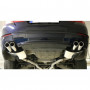 Silent rear duplex stainless steel 2x90mm type 16 for BMW 550i TYPE F10