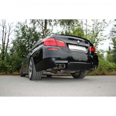 Silencieux arrière duplex inox 2x90mm type 25 pour BMW M5 TYPE F10