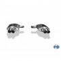 Silent rear duplex stainless steel 2x90mm type 16 for BMW 640i TYPE F12/13/16 WITH PACK-M