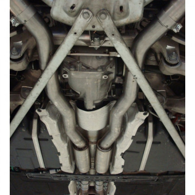 Silent stainless steel front for BMW 650i TYPE F12 CABRIOLET