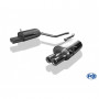 Silent rear duplex stainless steel duplex type 13 (with cutout) for BMW 730i/735i/740i TYPE E38