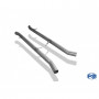 Stainless front silencer removal tube for BMW 730i/735i/740i TYPE E38