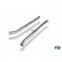 Stainless front silencer removal tube for BMW 730i/735i/740i TYPE E38