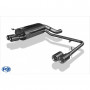Silencieux arrière duplex inox 2x80mm type 13 pour BMW 735i/745i TYPE E65