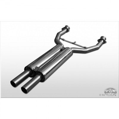 Silencieux avant inox pour BMW 735i/745i TYPE E65