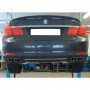 Silent rear duplex stainless steel 2x63mm type 14 for BMW 760i TYPE F01