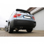 Silent stainless steel rear 2x80mm type 25 for BMW X3 TYPE E83