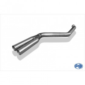 Stainless catalyst connection tube for BMW X3 TYPE E83