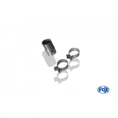 70/60mm stainless steel adapter for BMW X3 TYPE F25