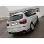 Silent rear duplex stainless steel 2x90mm type 17 for BMW X3 TYPE F25