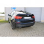Silent rear duplex stainless steel duplex type 17 for BMW X4 TYPE F26 (with Pack-M)