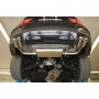 Silent rear duplex stainless steel duplex type 17 for BMW X4 TYPE F26 (with Pack-M)