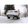 Silent rear duplex stainless steel duplex type 25 for BMW X4 TYPE F26 (without Pack-M)
