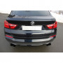 Silent rear duplex stainless steel duplex type 25 (black tips) for BMW X4 TYPE F26 (with Pack-M)