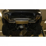 Silent rear duplex stainless steel duplex type 17 for BMW X4 TYPE F26 (with Pack-M)