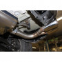 Silent rear duplex stainless steel duplex type 17 for BMW X4 TYPE F26 (with Pack-M)