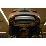 Silent rear duplex stainless steel duplex type 25 for BMW X4 TYPE F26 (without Pack-M)